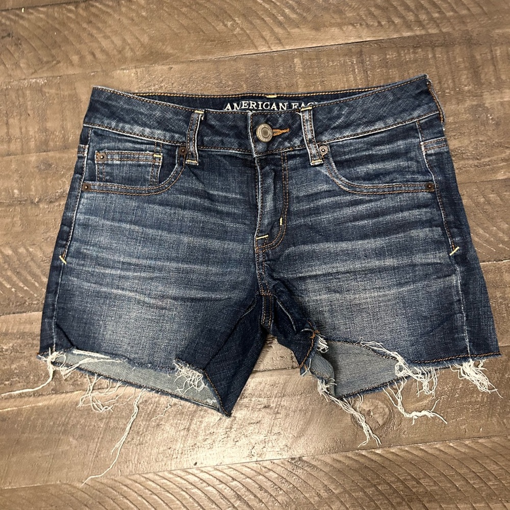 American Eagle Outfitters Blue Denim Shorts